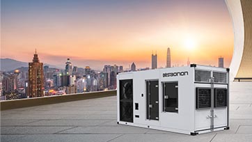 暗藏在闹市中的静音发电机组